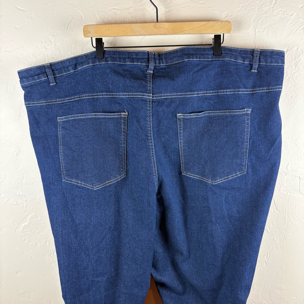 Woman Within Dark Blue Denim Jeans Women’s size 36W - Picture 5 of 10